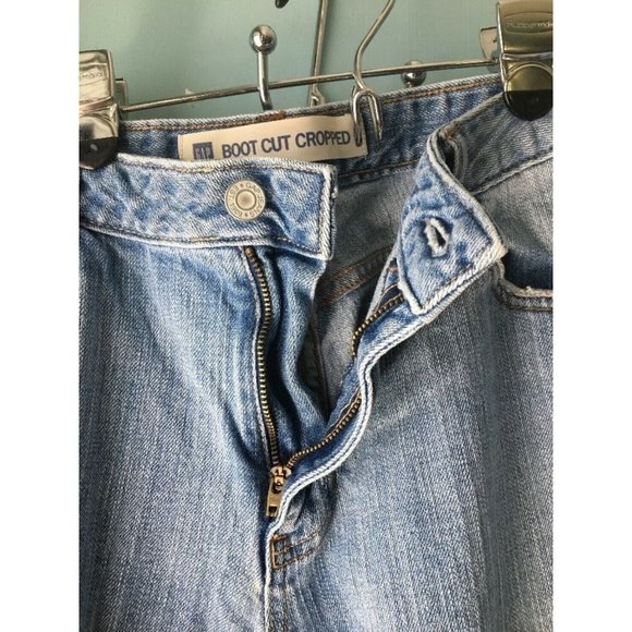 Gap Boot Cut Crop Jeans Women's Size 8 - Picture 8 of 8